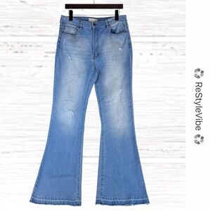 HARPER HERITAGE Women’s Size 29 Denim Jeans High Rise Flare Style Fit Stretch